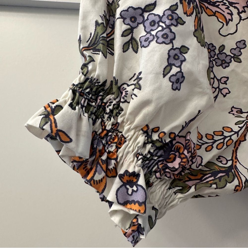 Hermoza Louisa Tunic Short Sleeve Floral Dress Size Large - Picture 3 of 14